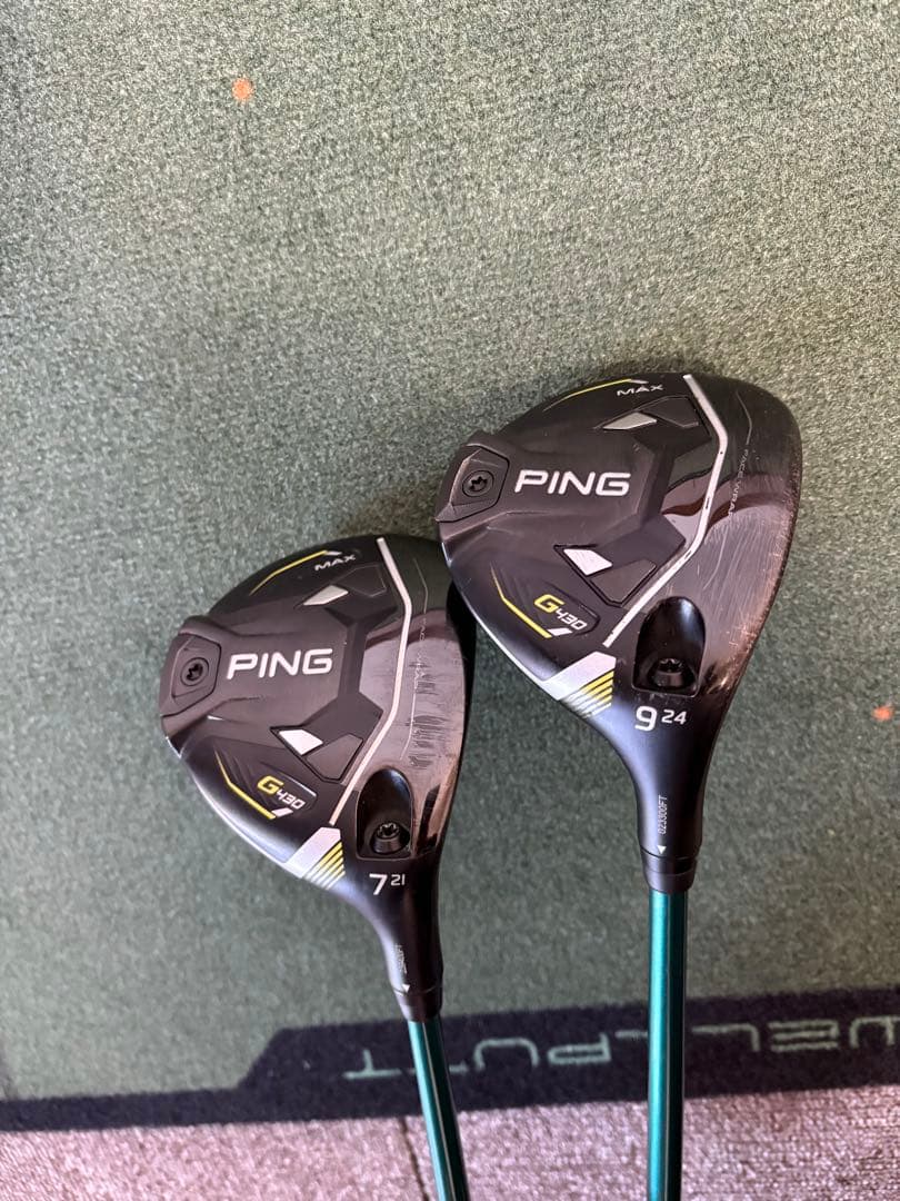 即配可能　G430 maxフェアウェイウッド 7番9番NXグリーン 7Sセット