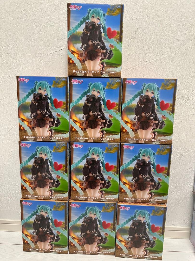 初音ミク Fashion フィギュア Outdoor 10個セット まとめ売り