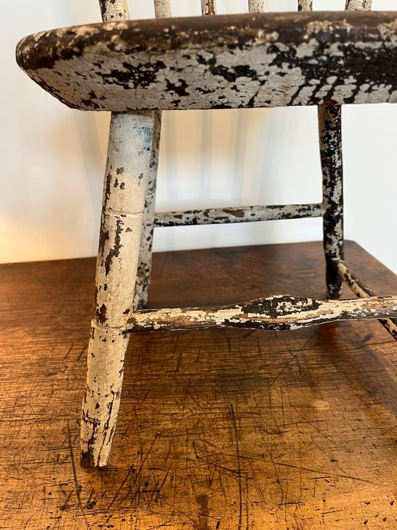 ペイントチェア ビンテージ アンティーク シャビー ジャンク