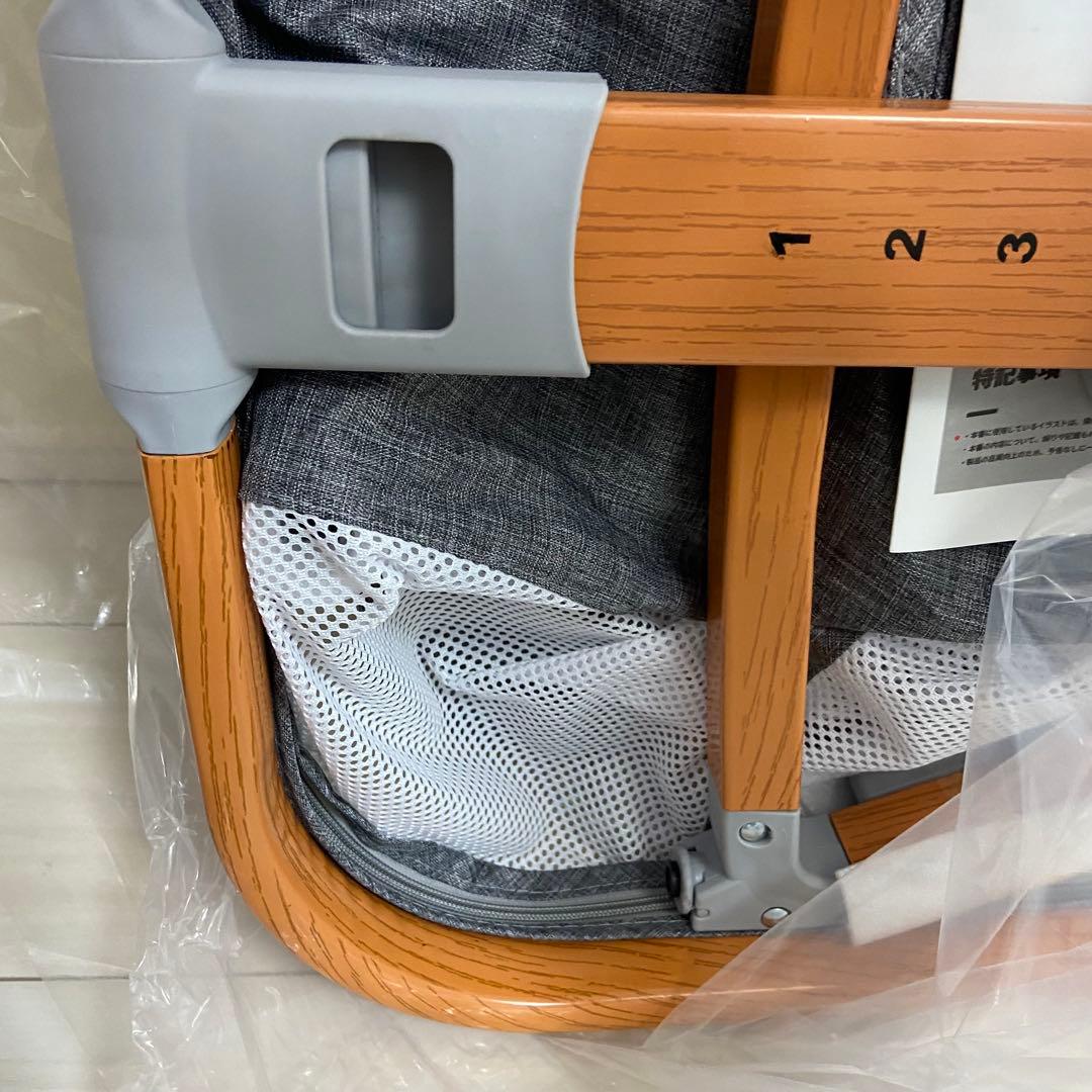 ❤️1品限り❤️ベビーベッド 添い寝ベッド キャスター付き 高さ6段調節可能 多機能