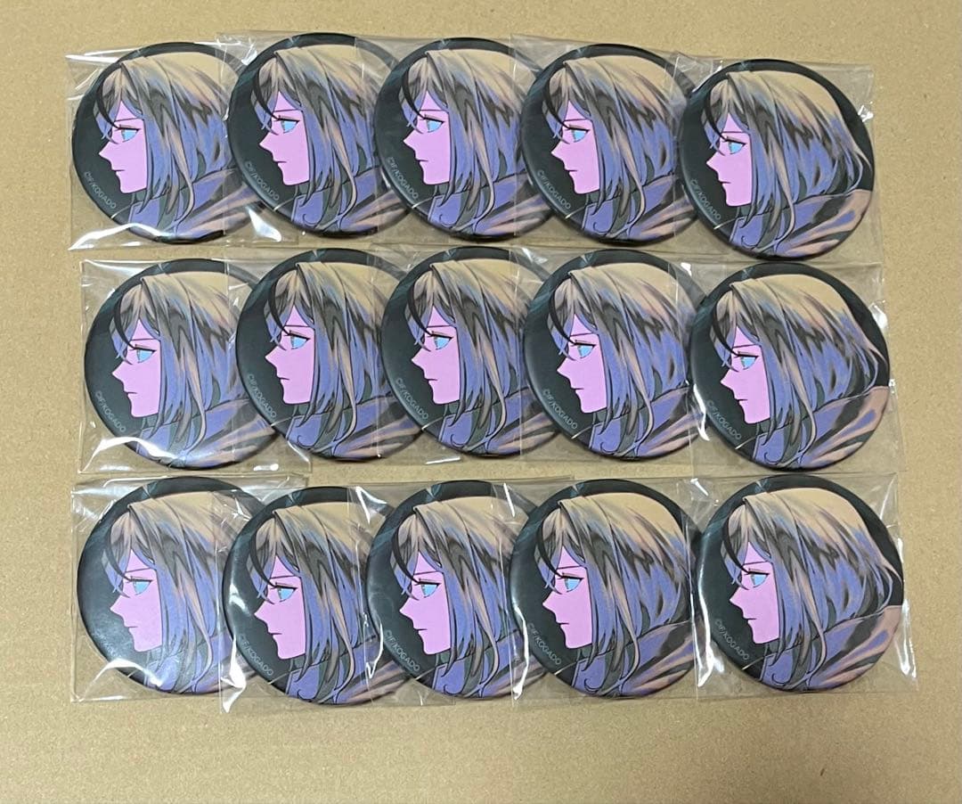 オバレク　カウントダウン　マット缶バッジ　モリィ　15個