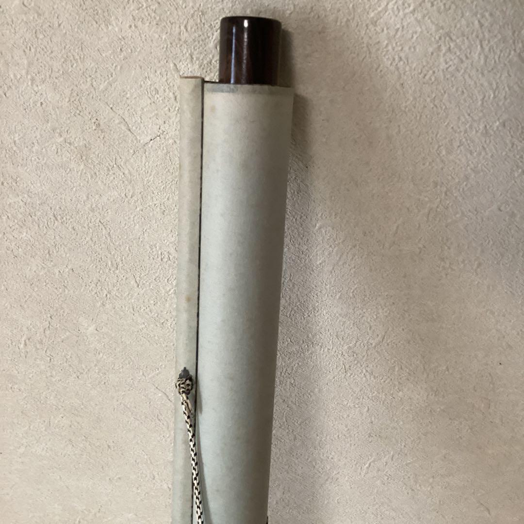 川合玉堂　破墨山水図　【山村風景図】肉筆画　紙本掛軸　落款有　模写　NO33