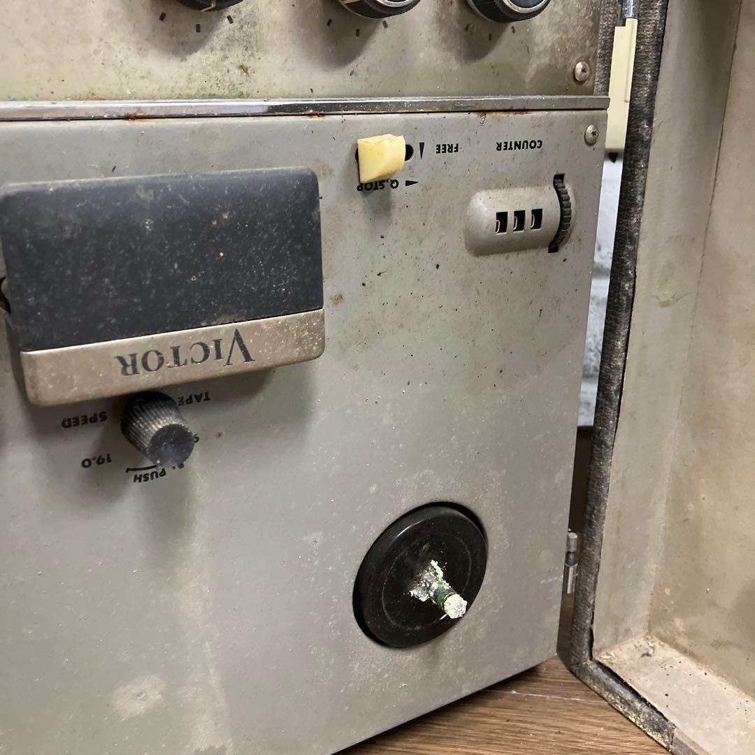 3F ジャンク品 希少 当時物 VICTOR ビクター オープンリールレコーダー