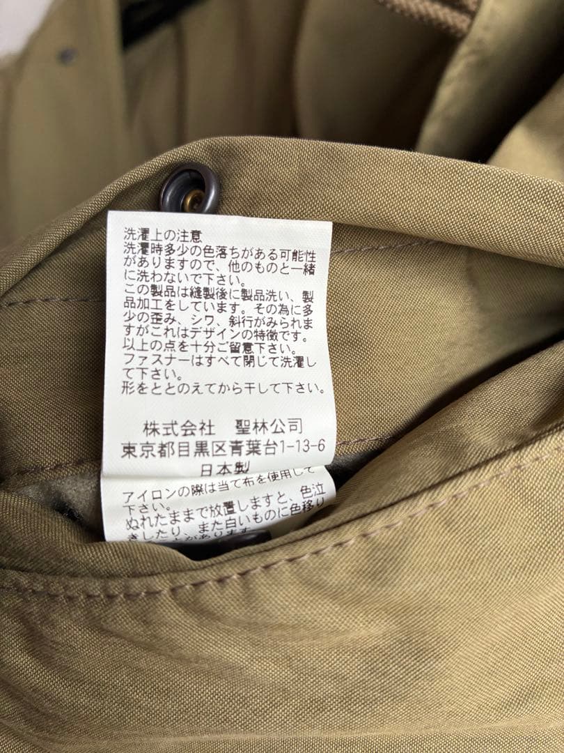 【値下げ】美品⭐︎TAION×BLUEBLUE ダウンフィールドモッズコート