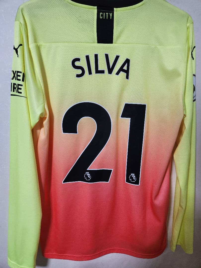 マンチェスターシティ　19/20　 ダビド・シルバ　ユニフォーム