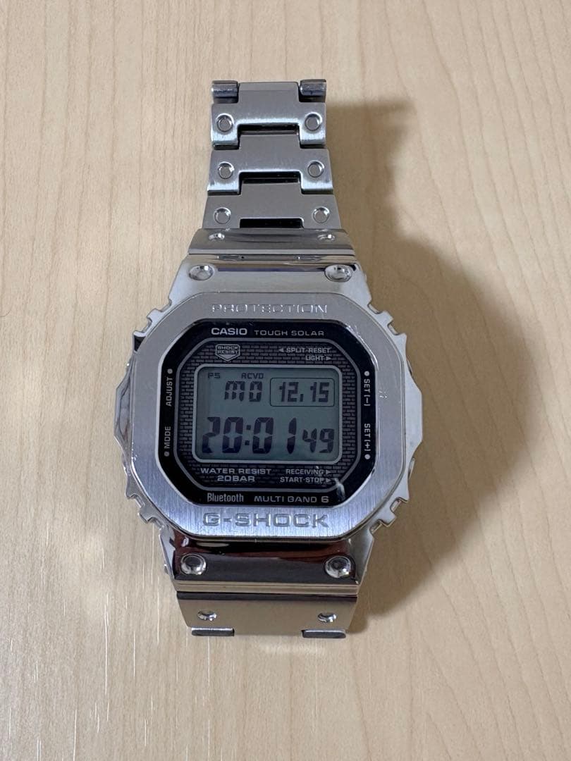 G-SHOCK Bluetooth搭載 フルメタル GMW-B5000D-1JF