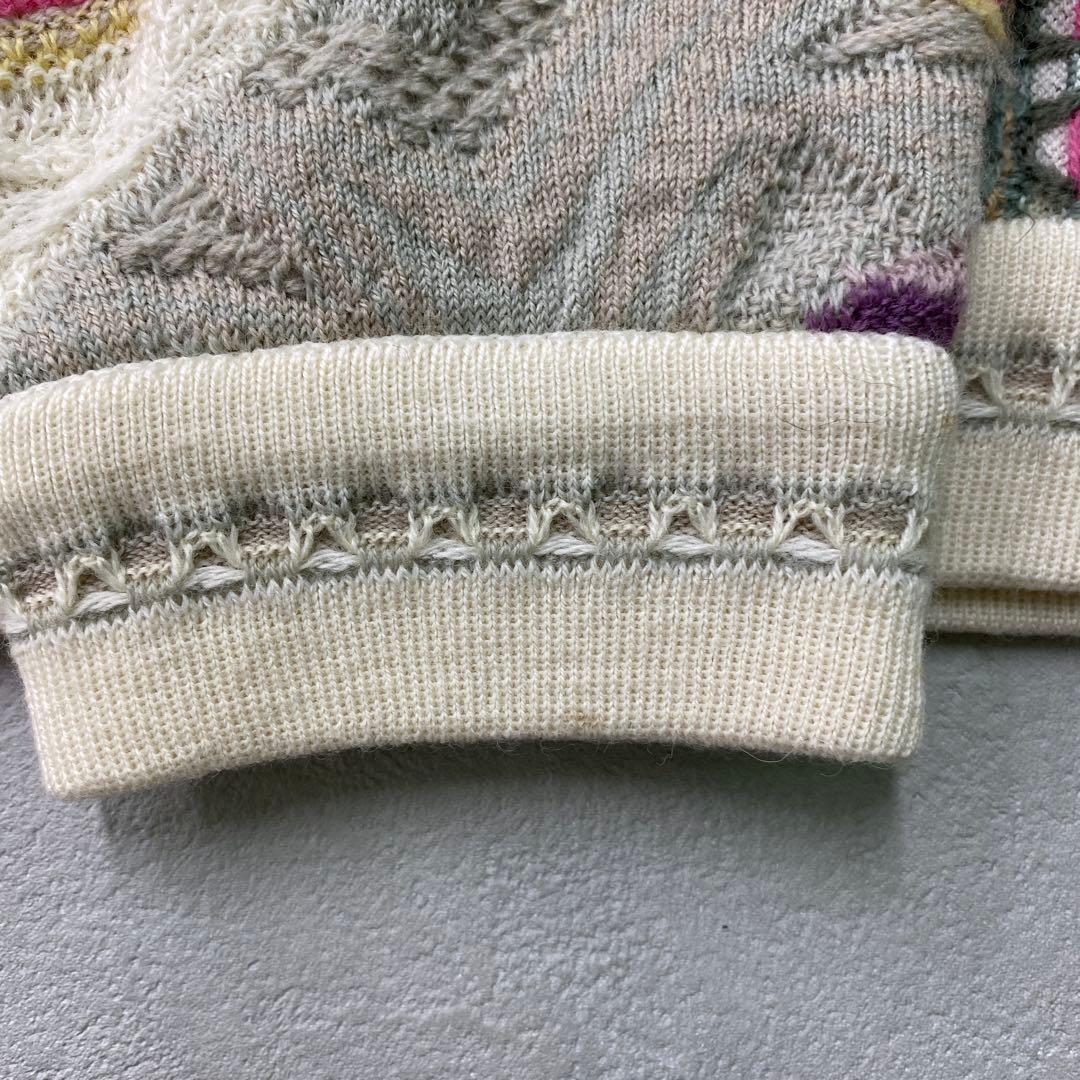 K467◯ COOGI クージー ニット ウール Sサイズ