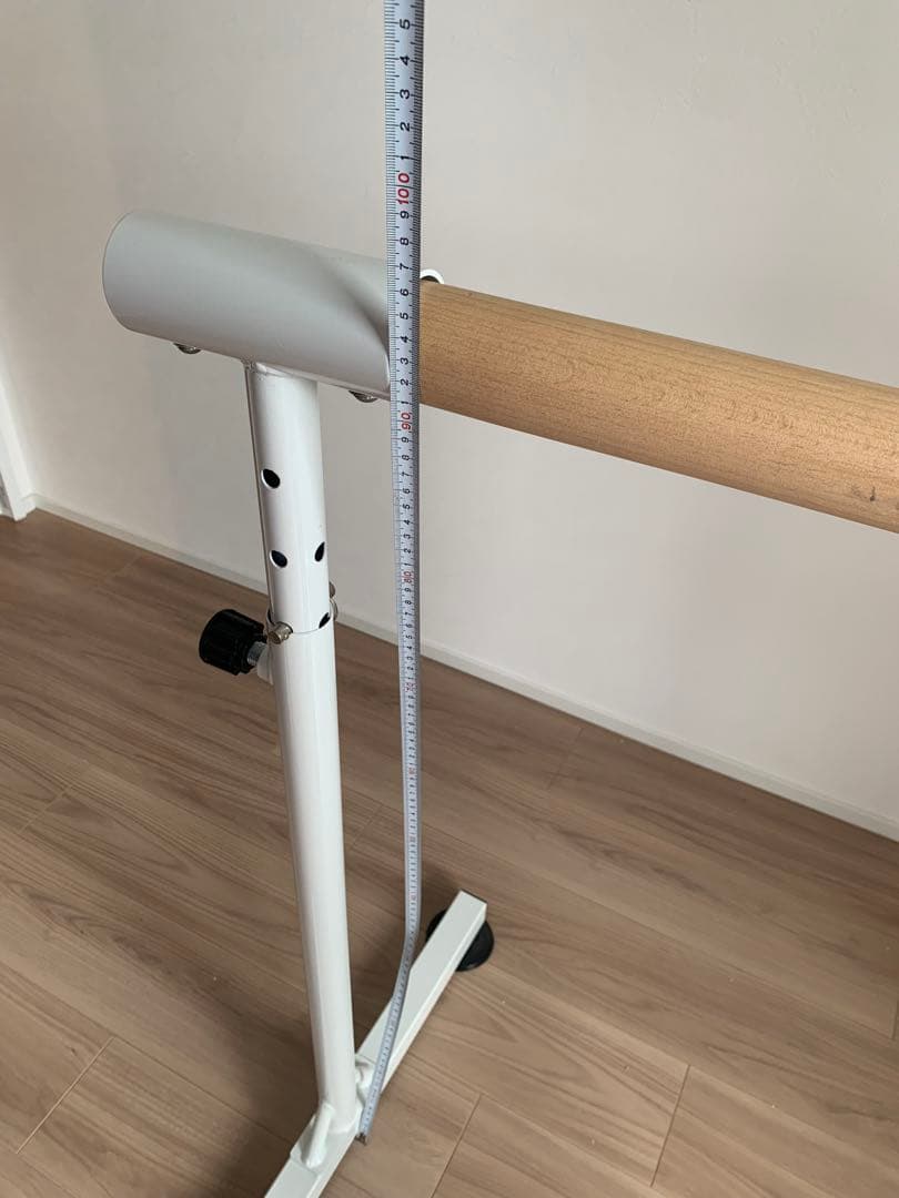 自宅用バレエバー 高さ調整可能