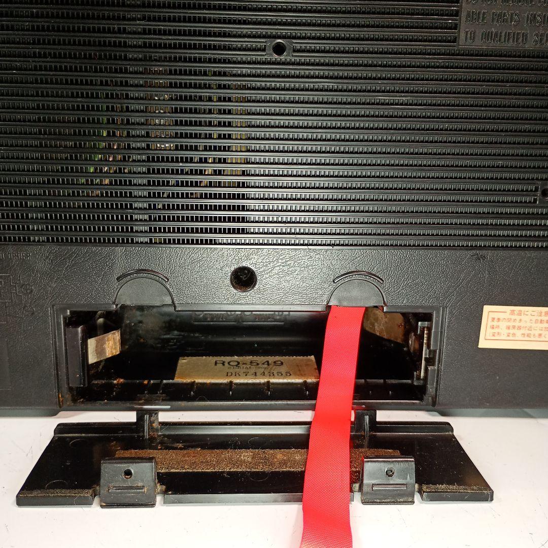 松下電器　ラジカセ　RQ-549 (HiFi MAC)　動作品。電源コード付き