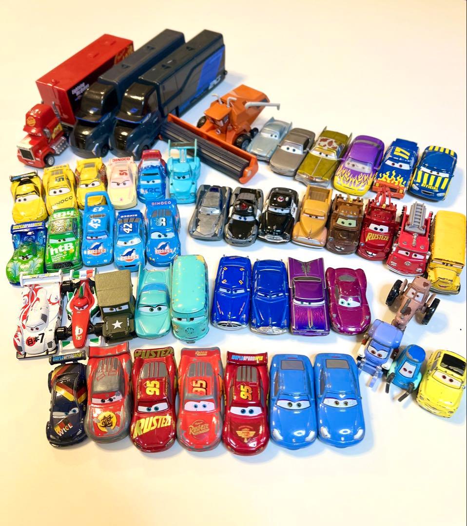 廃盤品含むトミカ カーズ 大量 まとめ ジャンク49個 セット【週末値下げ中】