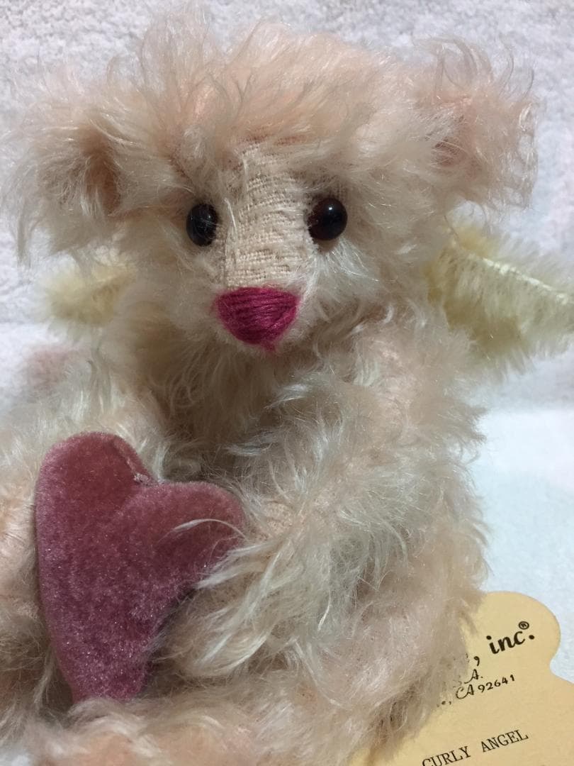 テディベア カーリーエンジェル 限定品 ベアリーゼア 作家 リンダシュピーゲル