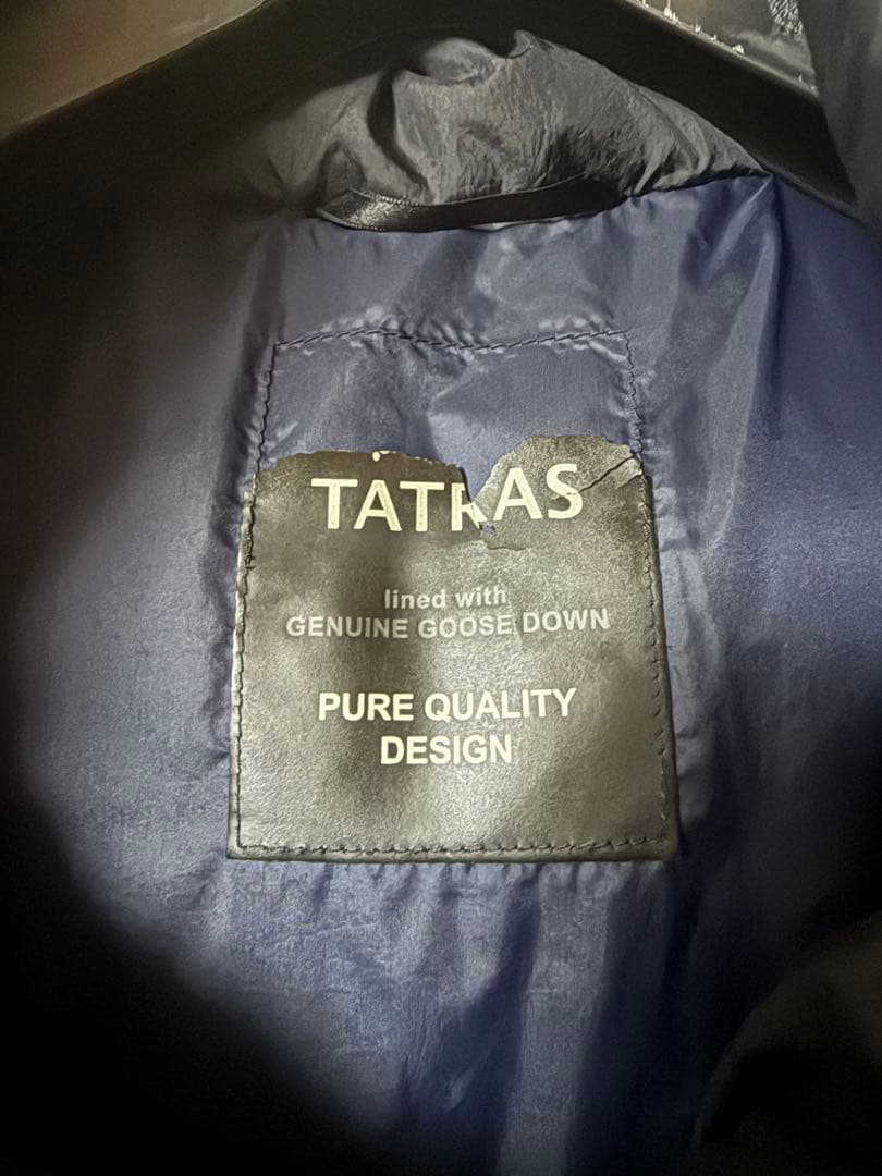 TATRAS BOESIO ネイビー ダウンジャケット M 02