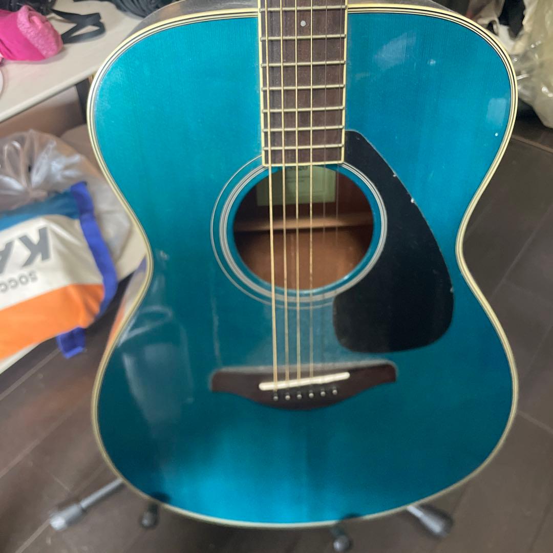 Yamaha アコースティックギター 青