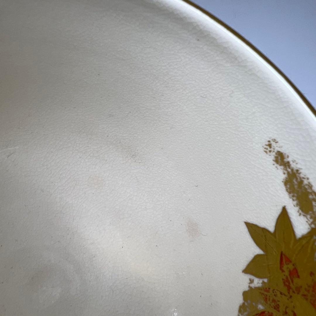 ☆茶3 御室窯　仁清造　竜田川茶碗　共箱　口径12cm 東K8-0115②