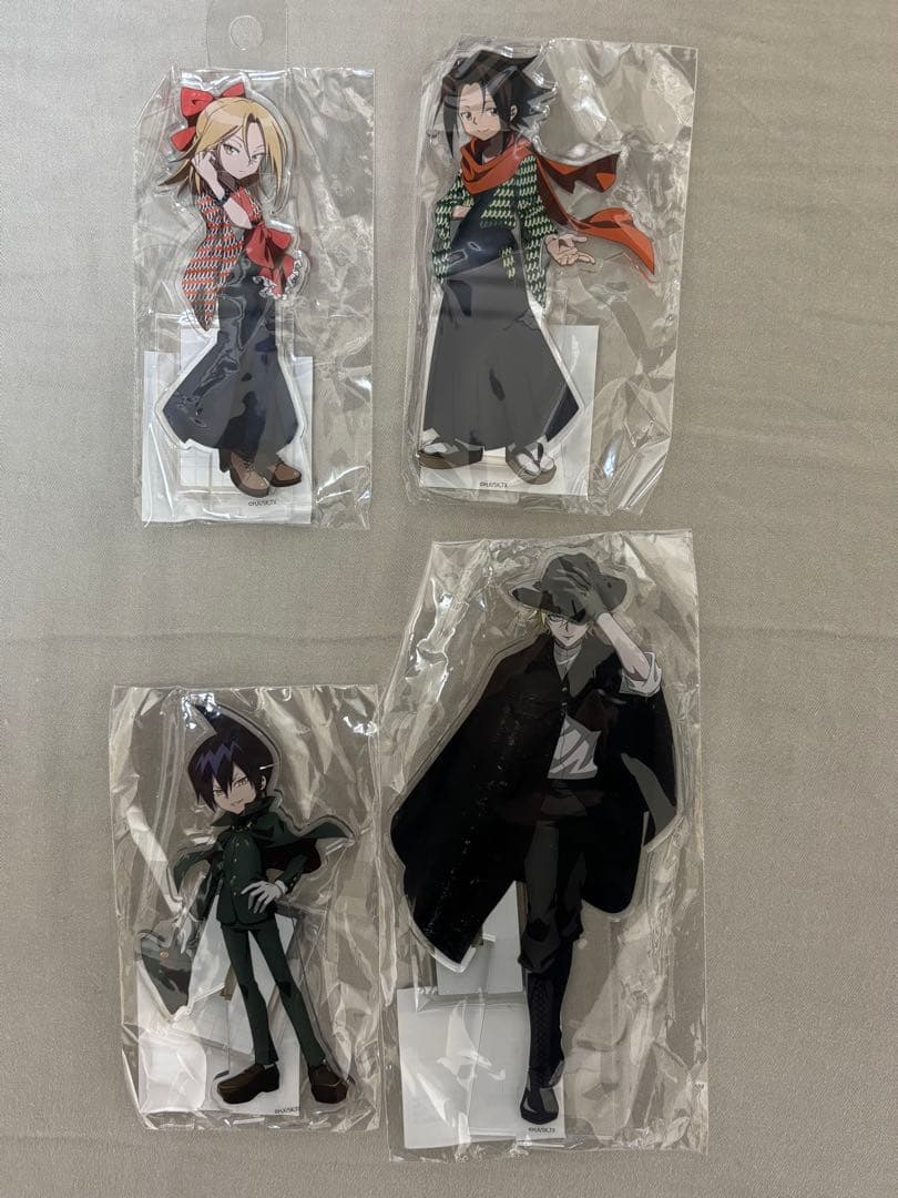 シャーマンキング　シリーズ　複製ミニ色紙　非売品　アクリルスタンド、缶バッチ付き