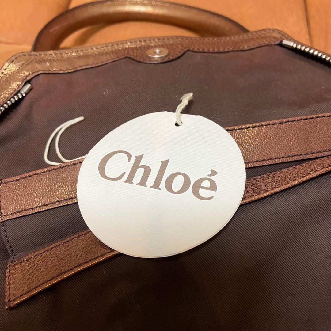 クロエ Chloé ハンドバッグ ブロンズ 7AS823