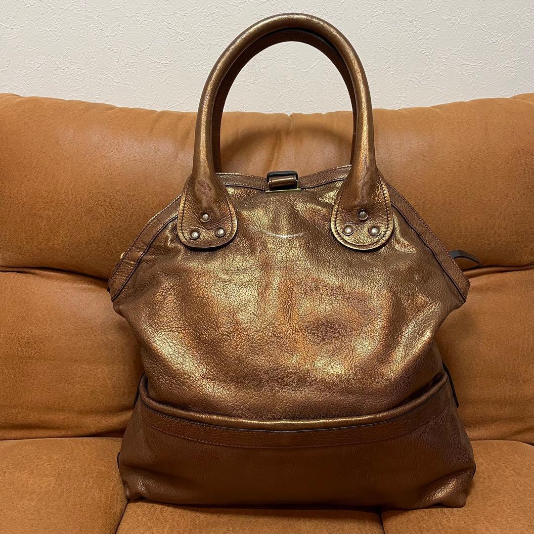 クロエ Chloé ハンドバッグ ブロンズ 7AS823