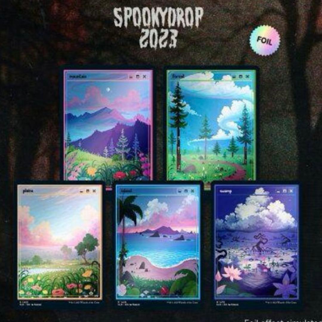 サプライ・アクセサリ・グッズ Secret Lair PixelLands_v02.jpg Foil