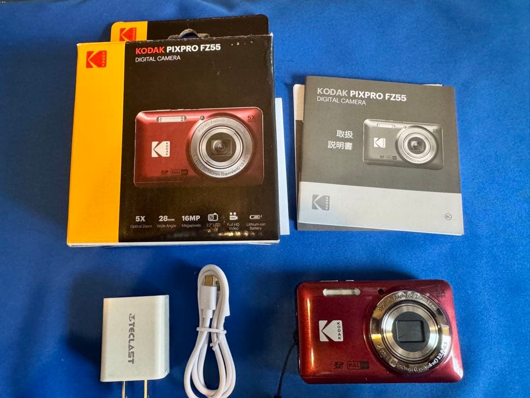 KODAK PIXPRO FZ55 レッド