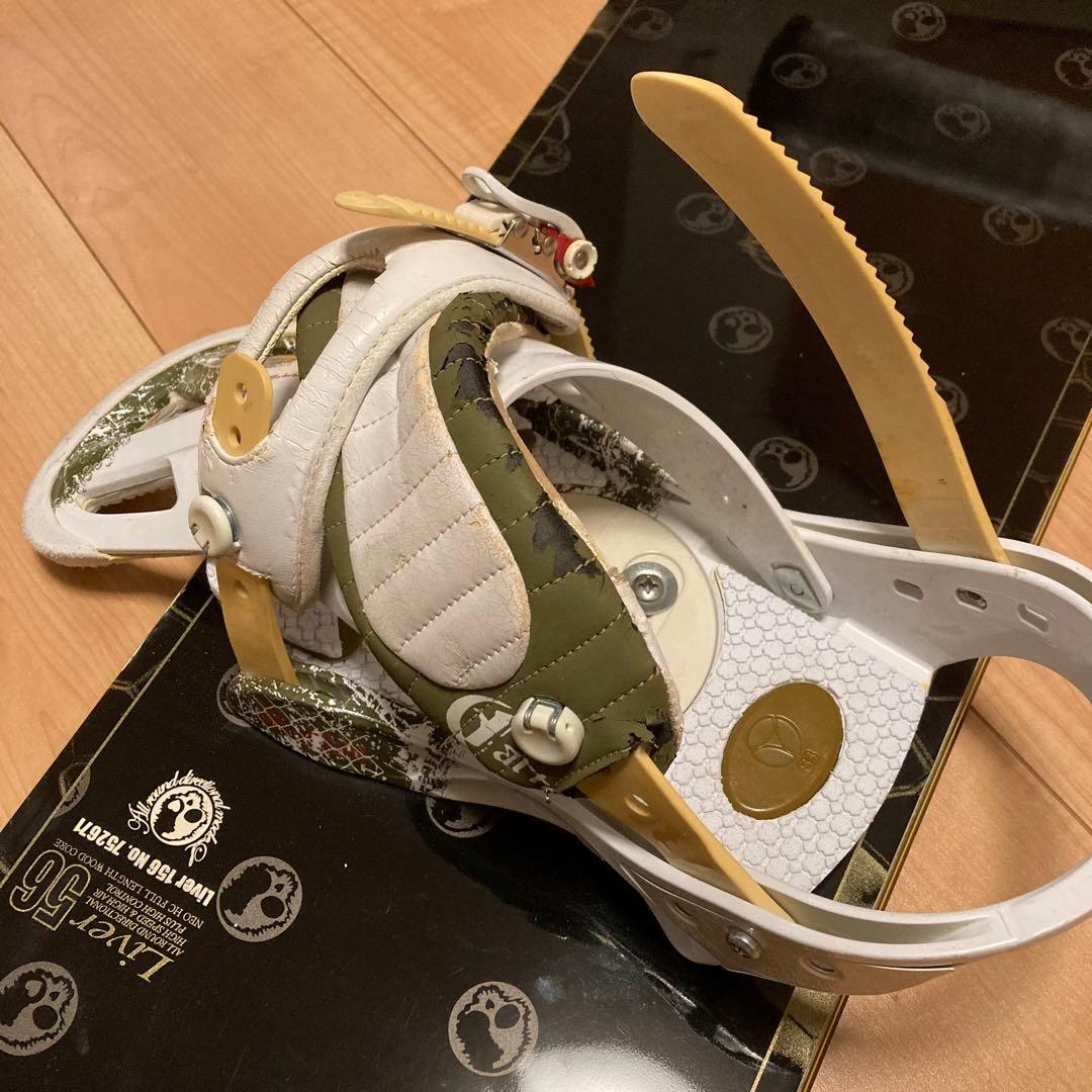 NOVEMBER LIVER 156cm スノーボードセット バートン サイズM