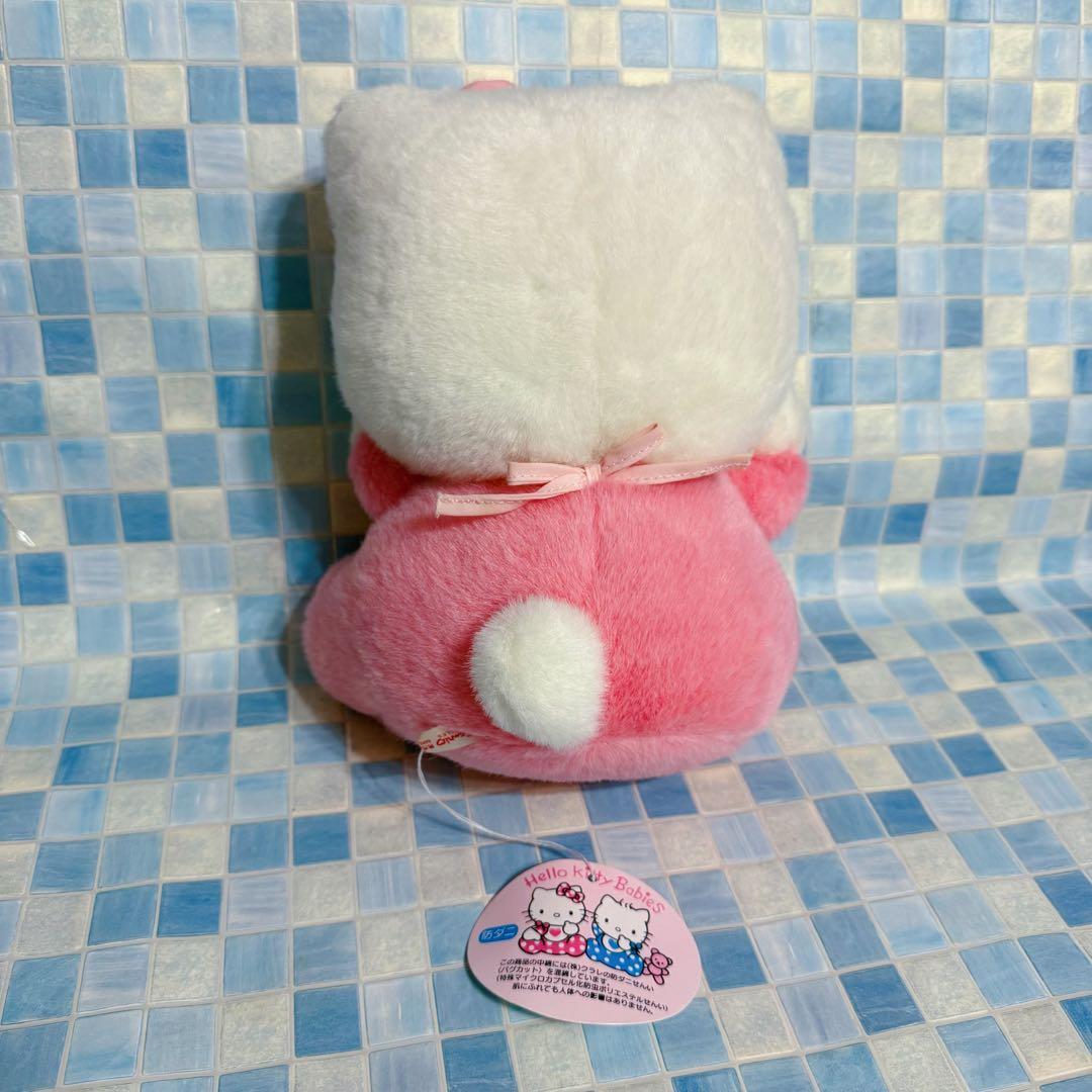 当時物　サンリオ　ベビーキティ　ぬいぐるみ　1996年製　ハローキティ