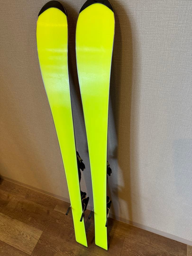 Fischer CURV RC4 スキー 赤/黒/黄 メンテナンス済み