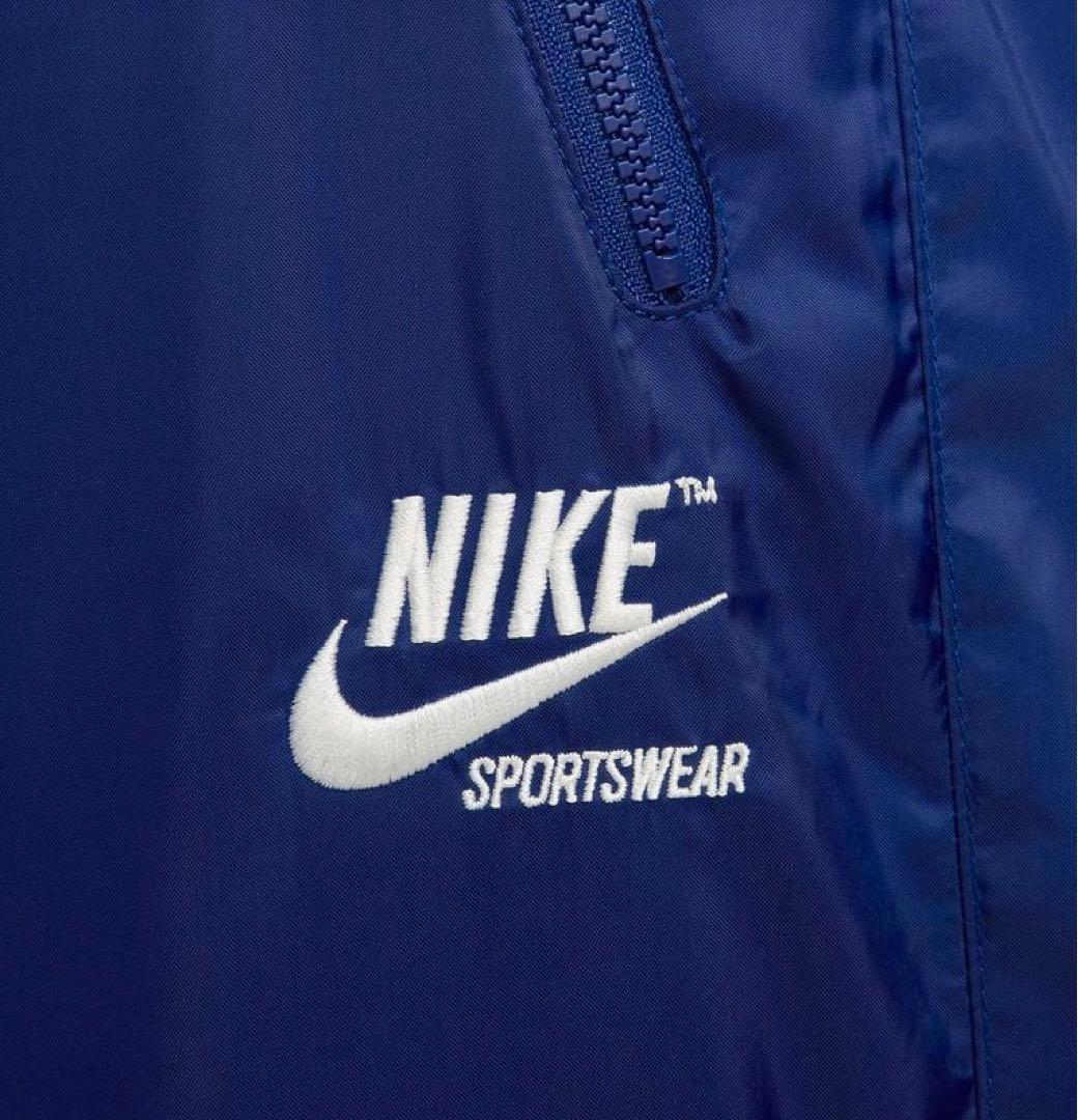 ナイキ ウーブン 上下セット ウィンドランナー ナイロンパンツ 新品 S 青白