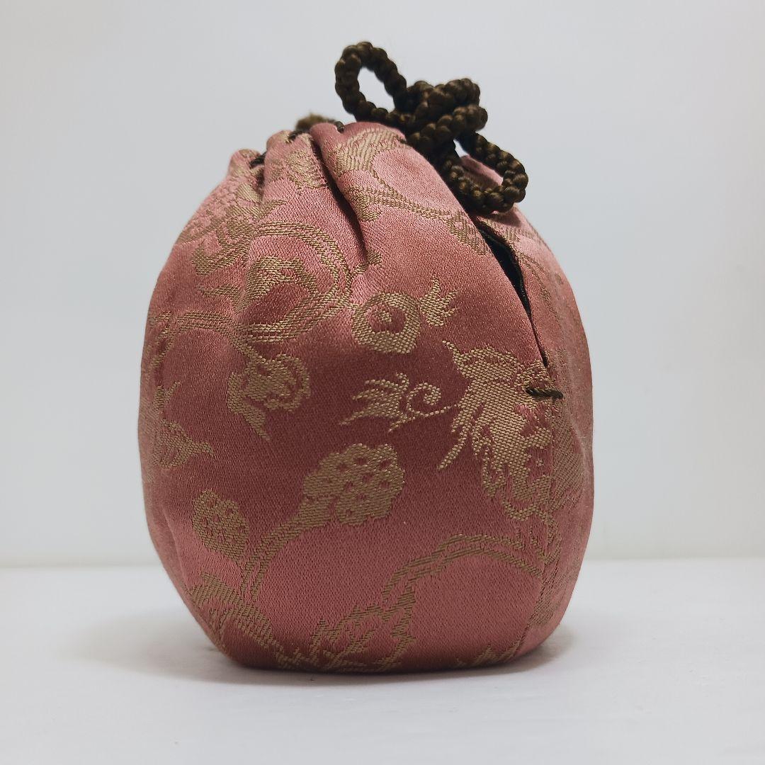 Y3339-4 備前焼 高原敏 茶入 共箱・仕覆　#13