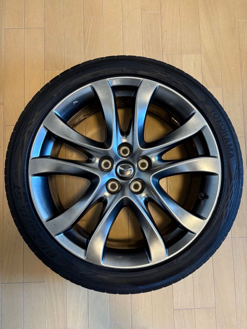 【送料込み】マツダ アテンザ 純正19インチホイールセット 中古