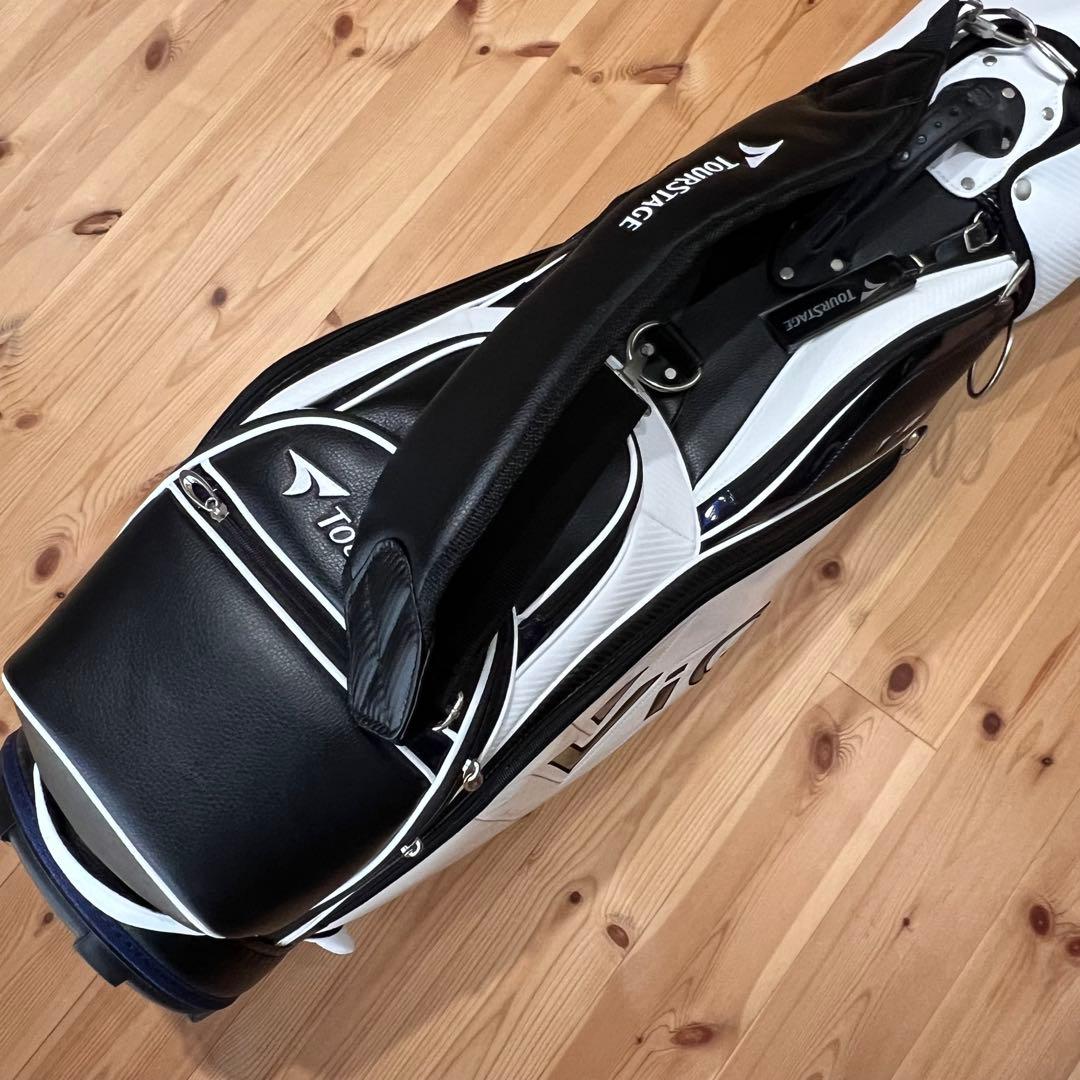 TOURSTAGEのViQゴルフバッグとゴルフクラブ13本セット