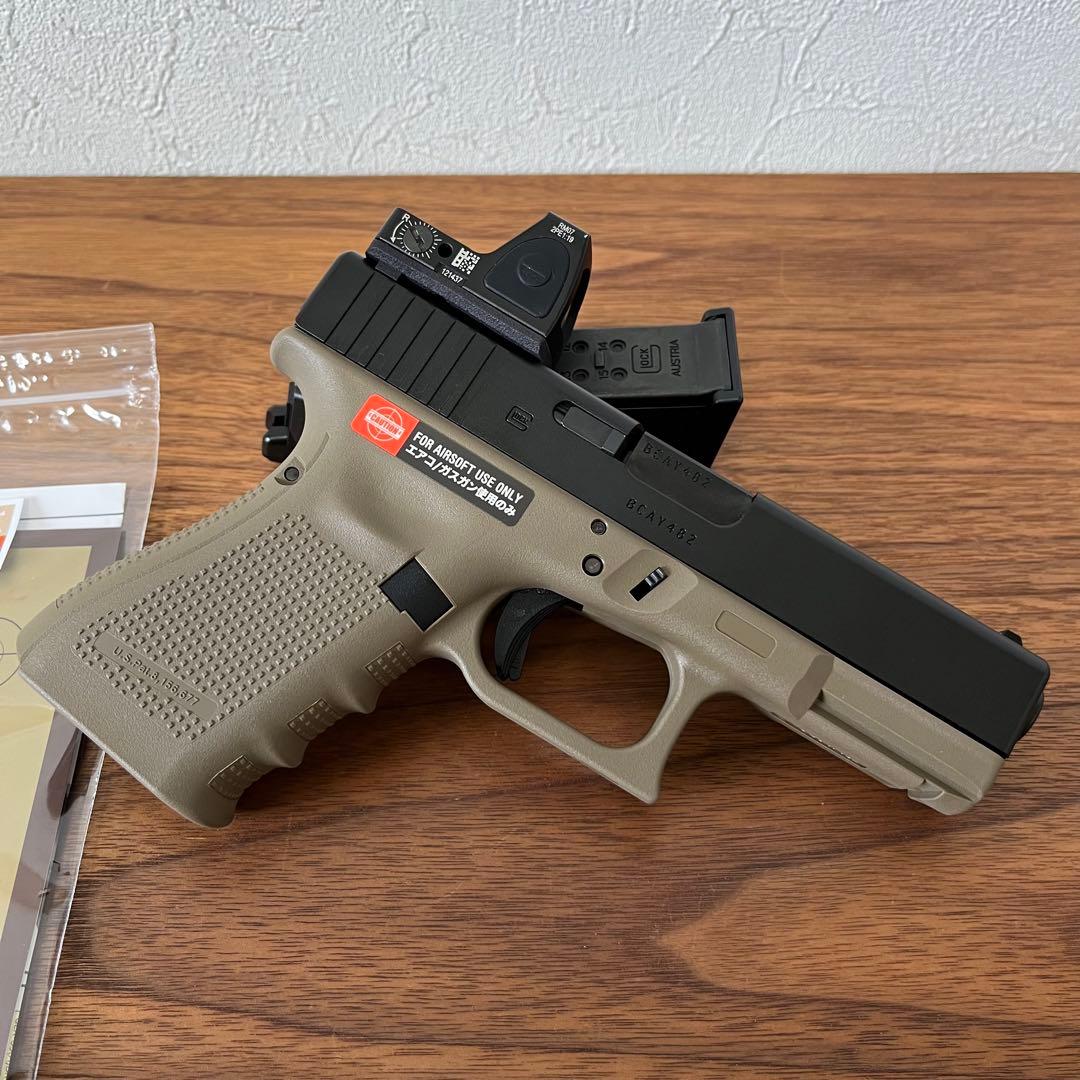 美品 グロック19 gen4 ガスガン RMRサイト付き 東京マルイ