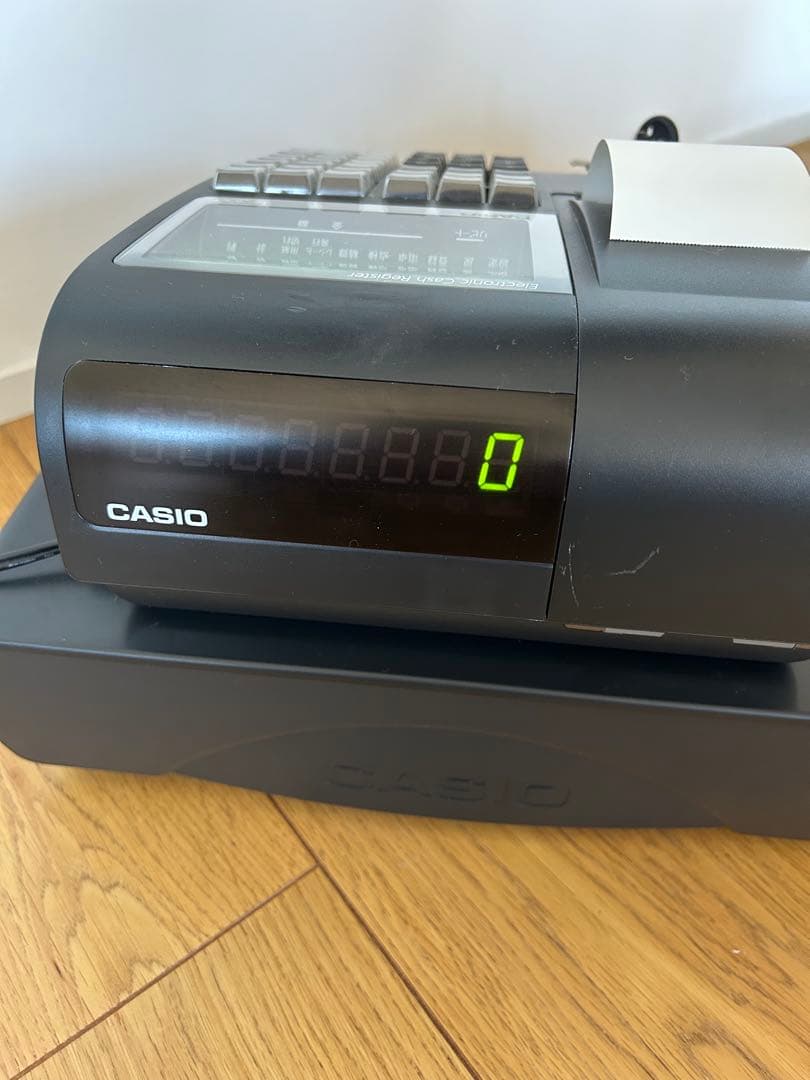 CASIO TE-300 ブラック レジスター