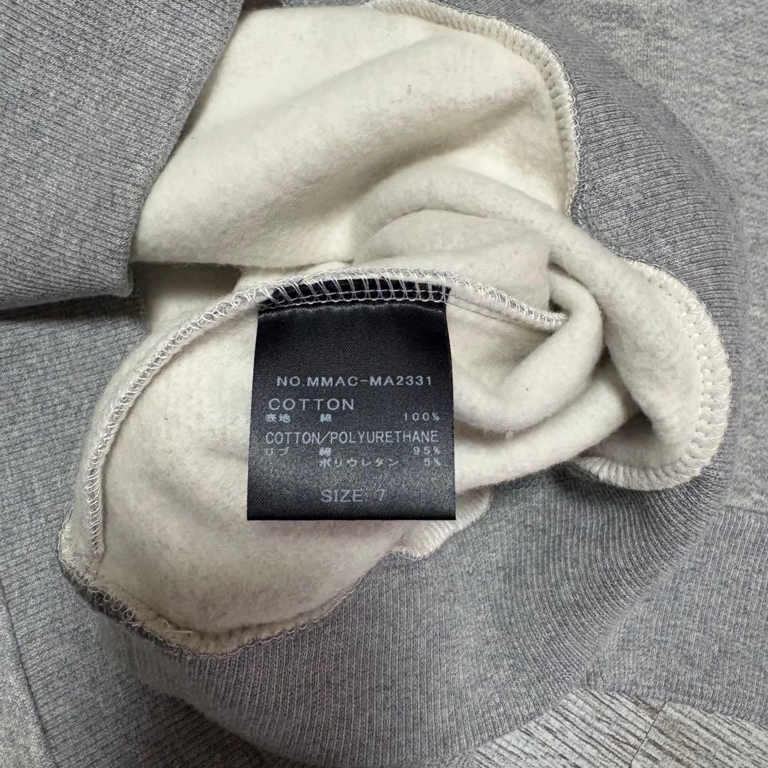 ⭐️新品未使用　ムータマリン　モックネックスウェット グレー　サイズ７