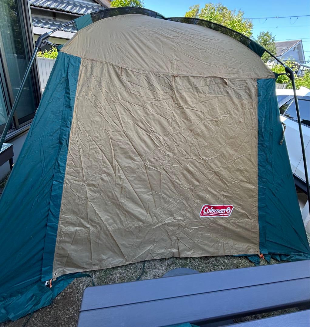 Coleman タープ スクリーンキャノピージョイントタープ3 ポール２本付き