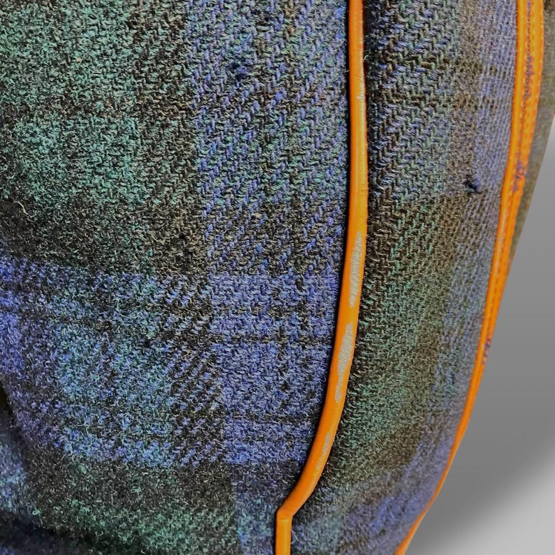 ハリスツイード＆ポールスチュアート キャディーバッグ ゴルフバッグ ボア レア