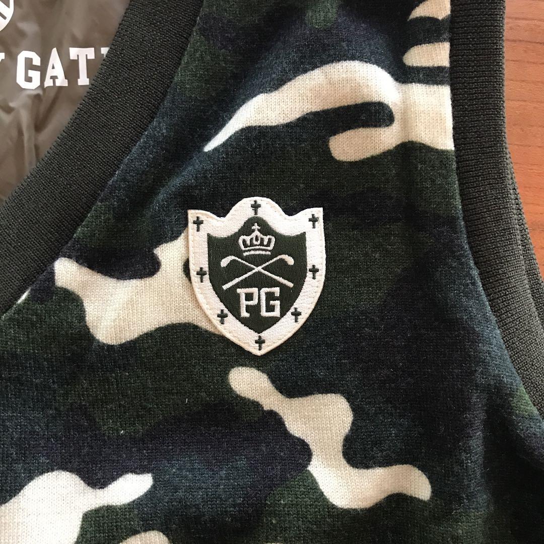 PEARLY GATES リバーシブルVネックベスト