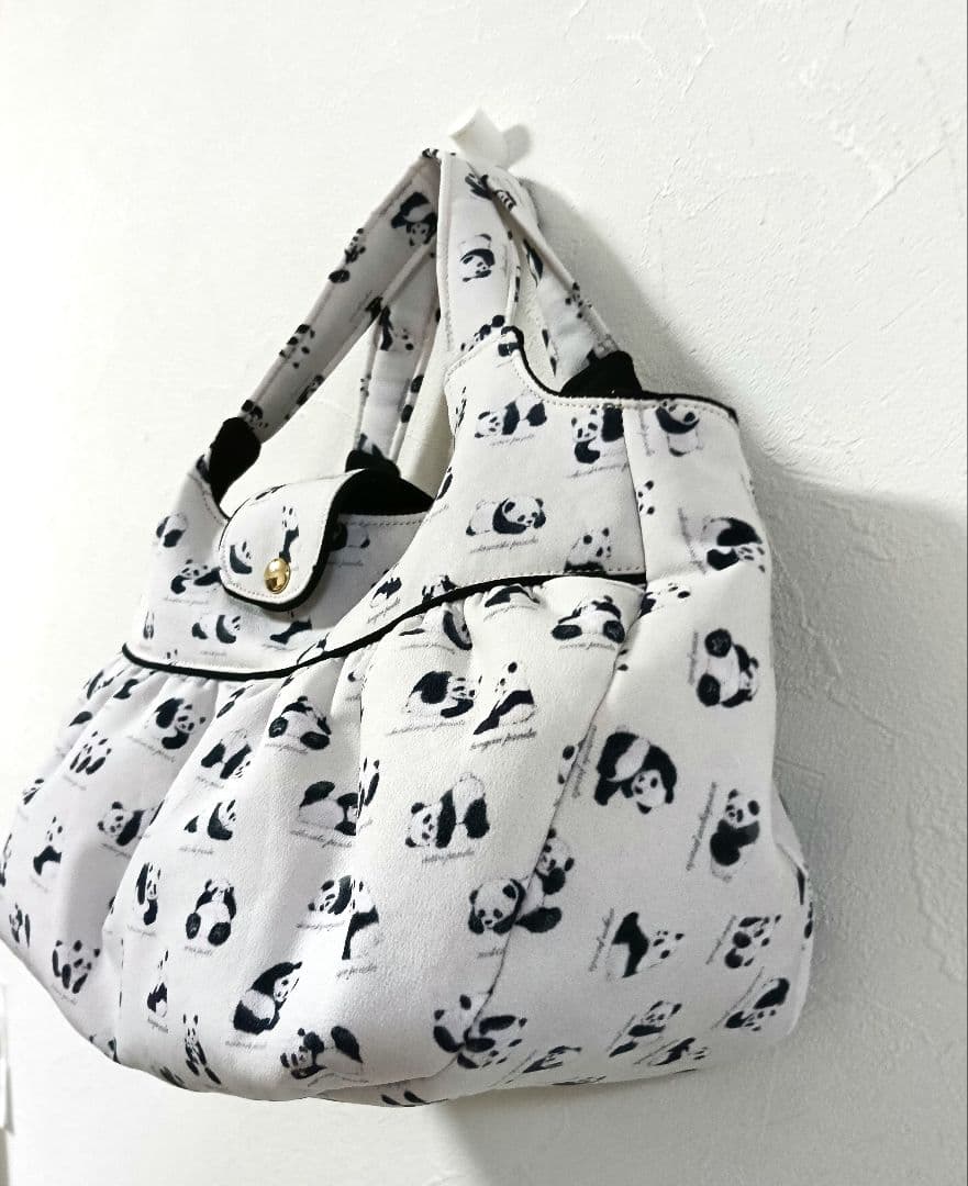 ふっくらころりんバッグ フランシュリッペパンダ図鑑 1点限定