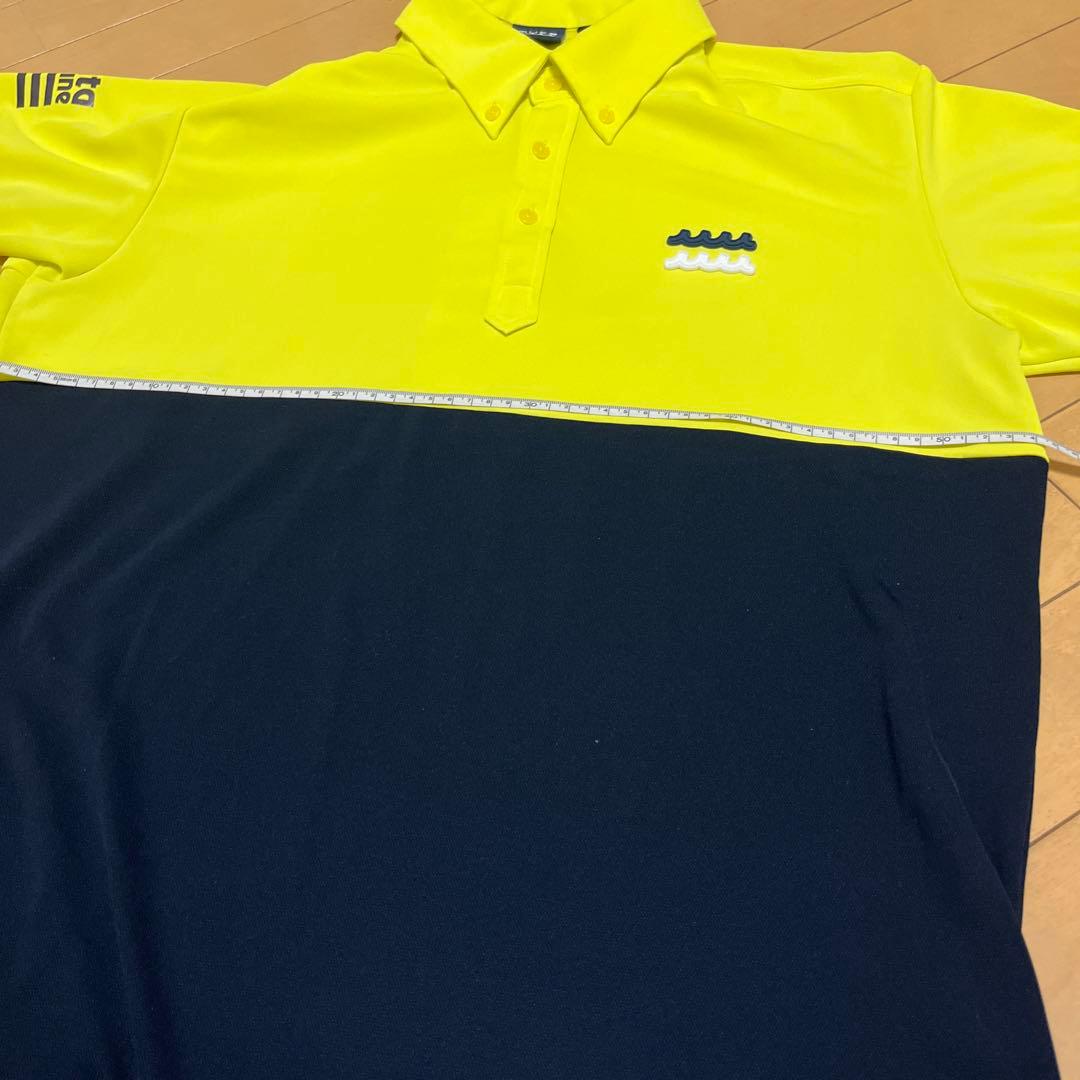 【muta】バイカラー　ポロシャツ　ゴルフ　サイズ8