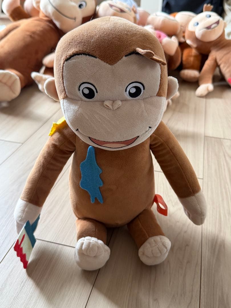 おさるのジョージ　Curious e ぬいぐるみセット