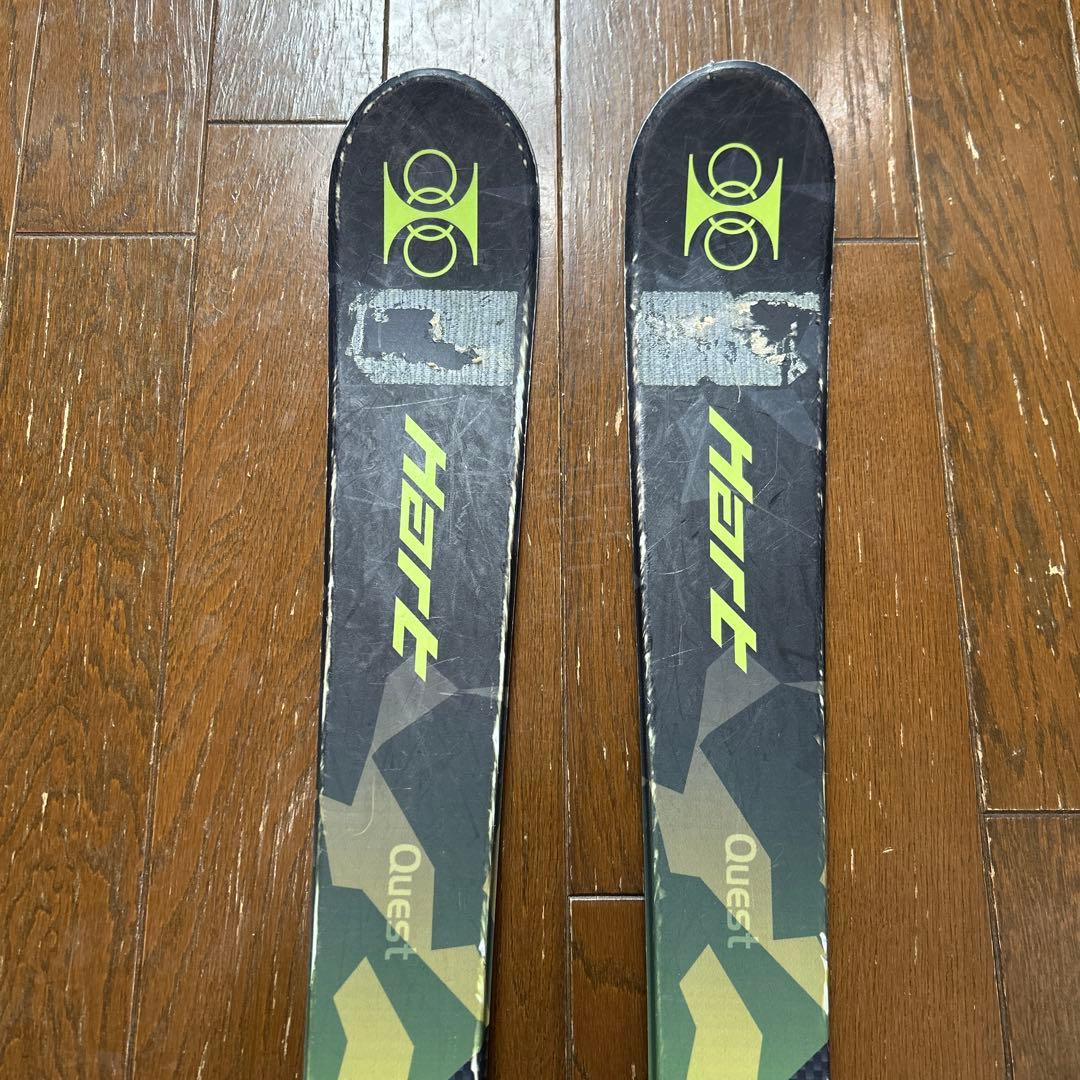 Hart スキー板(128cm).シューズ(22cm)ポールセット　キッズ