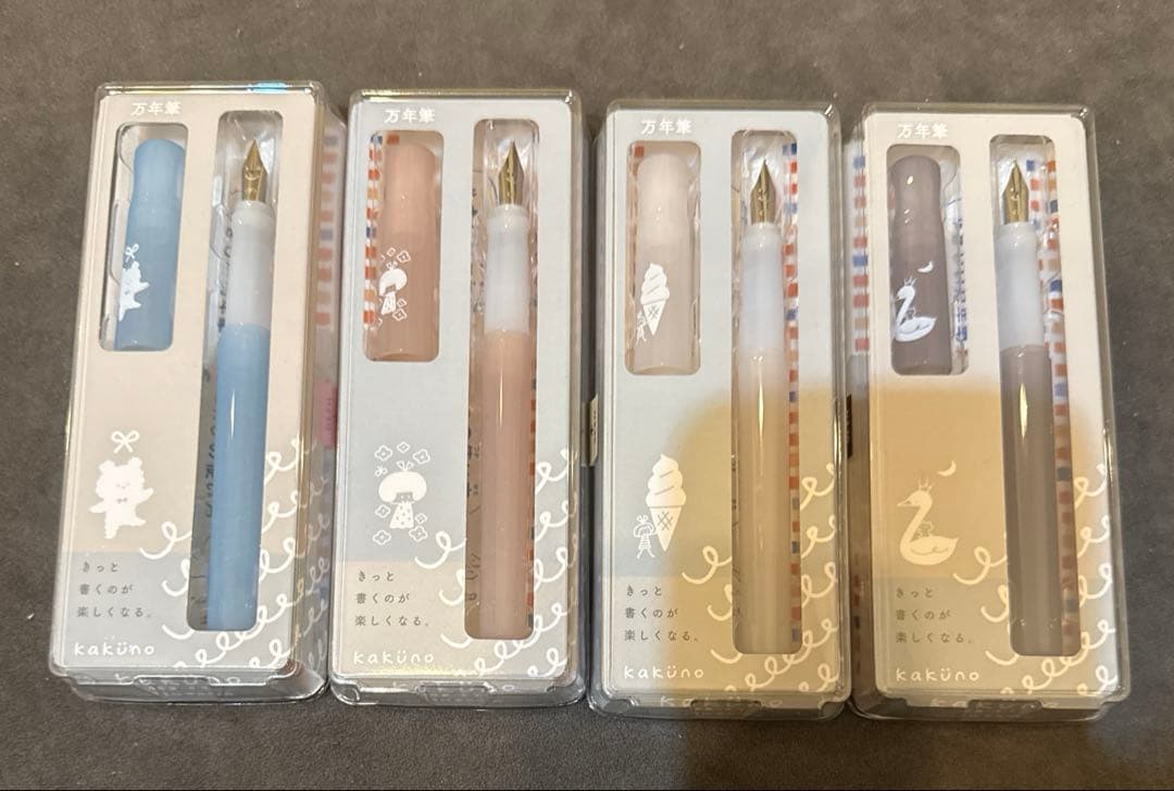 杜の文具博 mizutama 極細 仙台限定 パイロット ー万年筆4本セット