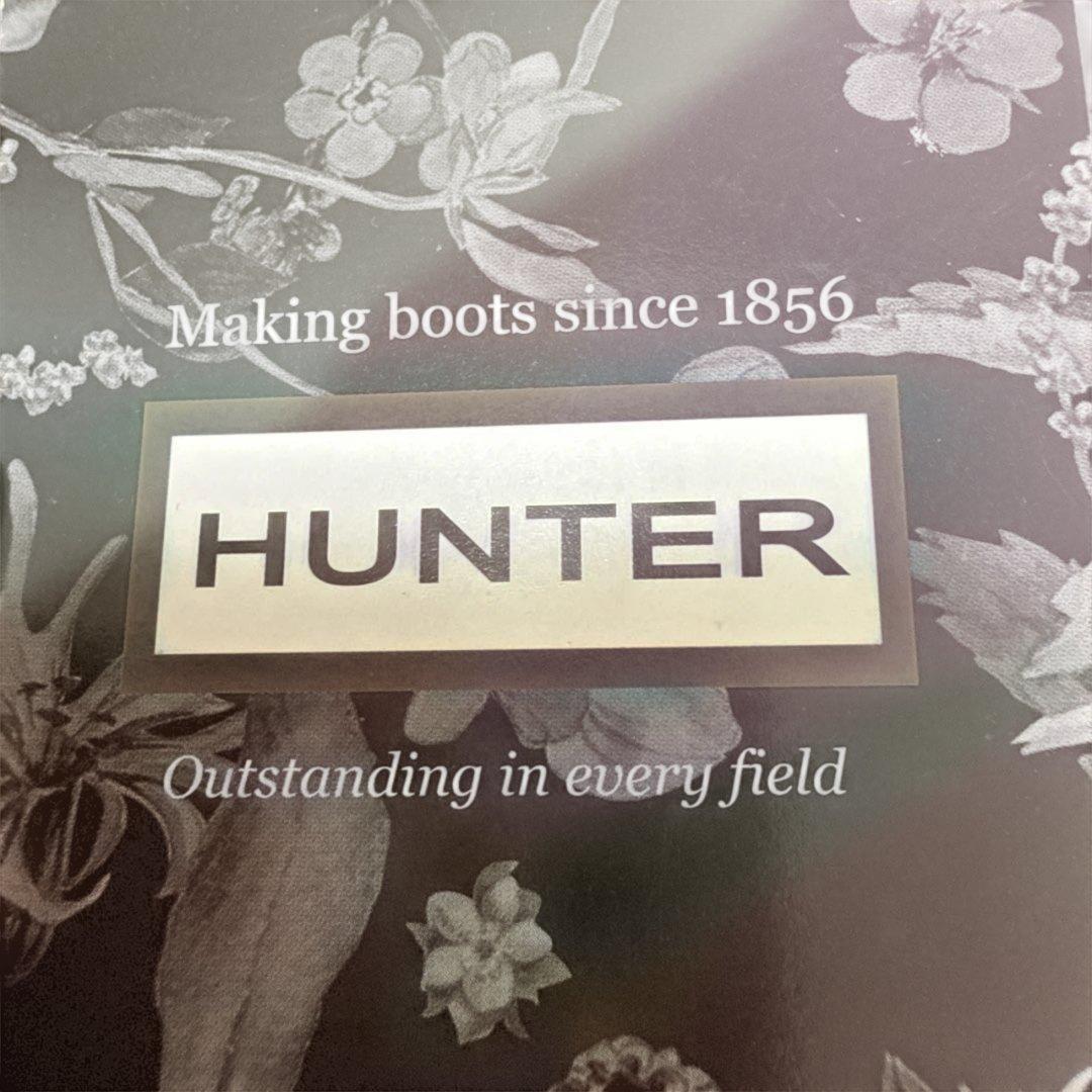 希少✨新品　ハンター ×RHS 花柄　レインブーツ 長靴 レディース 23cm