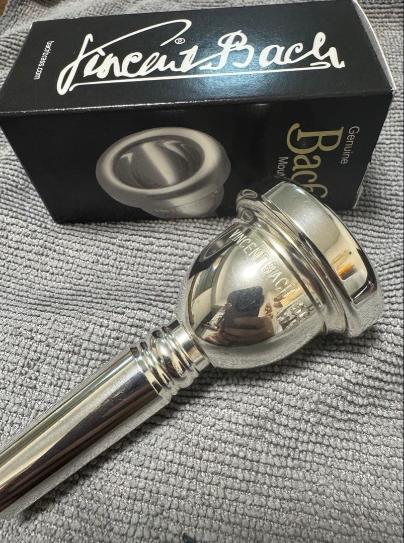 栗さん　Bach 5Gトロンボーン(ユーフォニアム)マウスピース 太管用