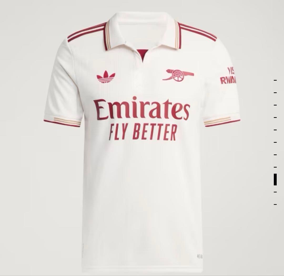 アーセナル　adidas 25/26 サードユニフォーム　XS