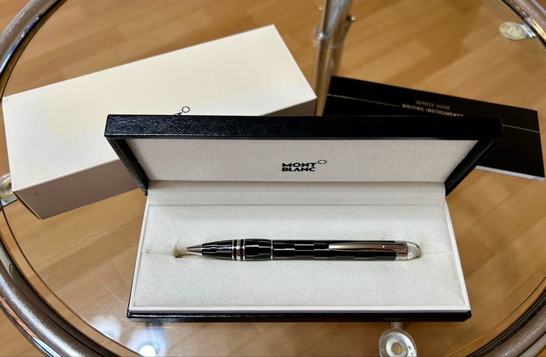 モンブラン スターウォーカー ブラックミステリー ボールペン