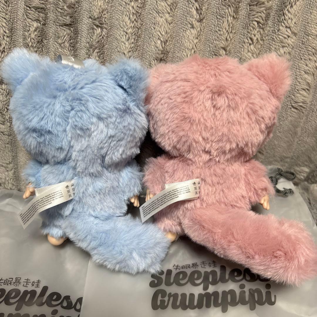 Sleepless Grumpipi グランピピ ピンク ブルー