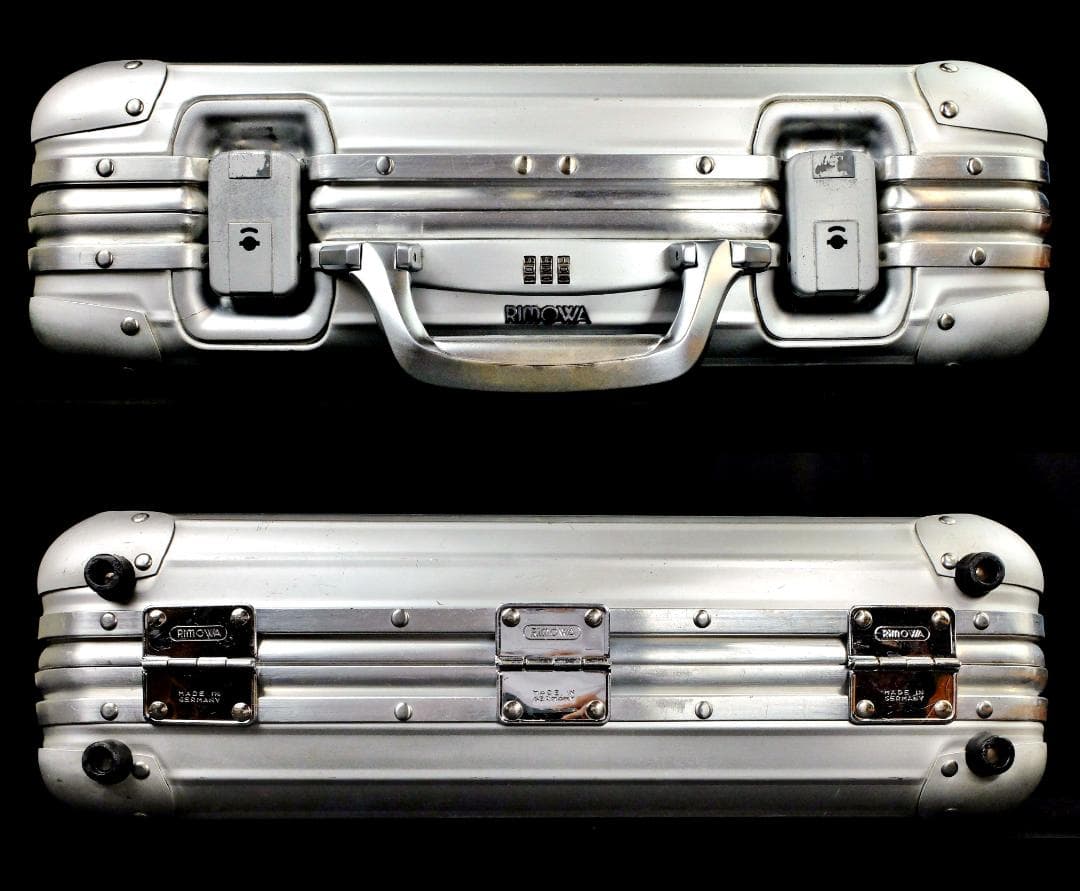 リモワ 旧盤『トパーズ』ボーディングケース （23L）青ロゴ