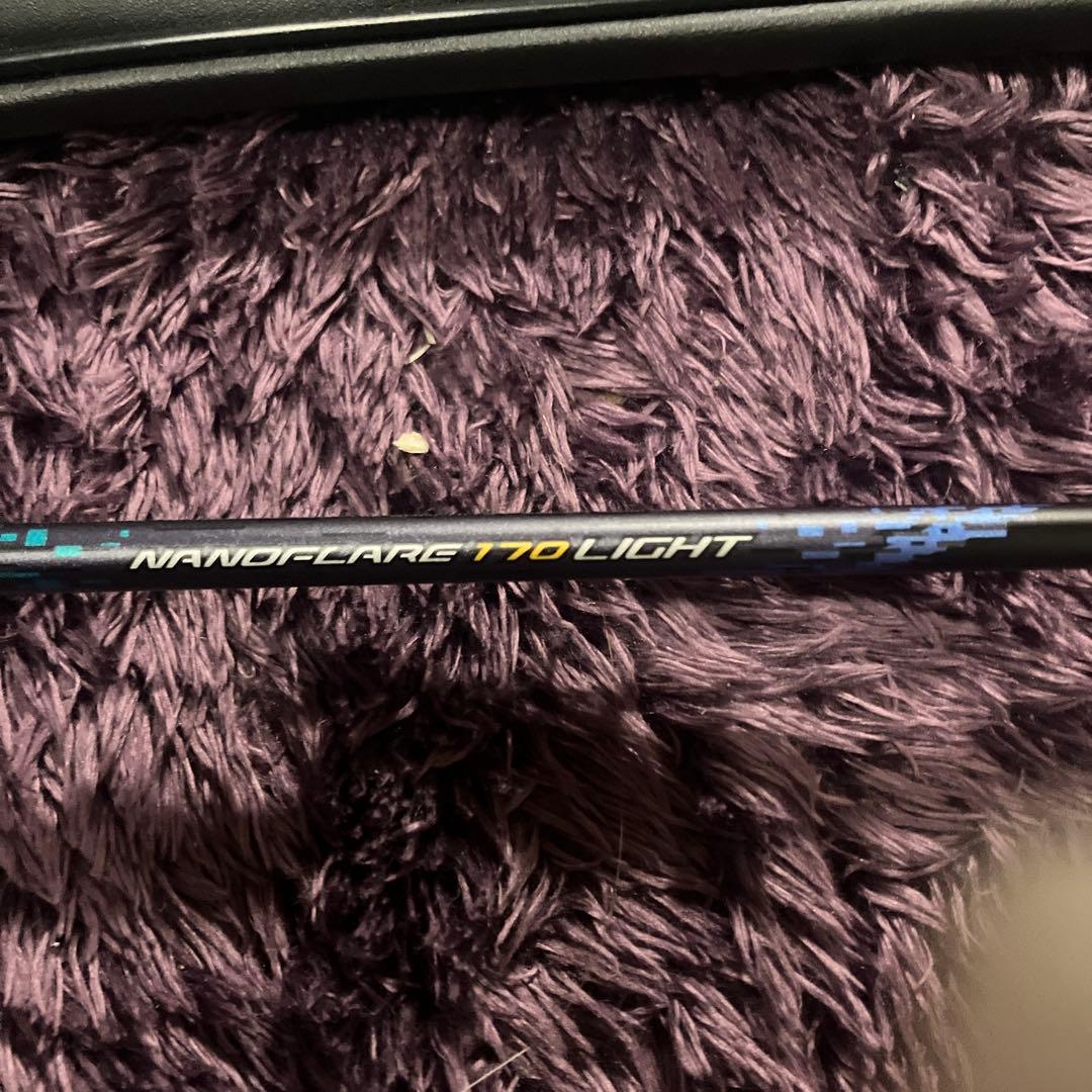 YONEX バドミントンラケット ナノフレア170 LIGHTケース付き