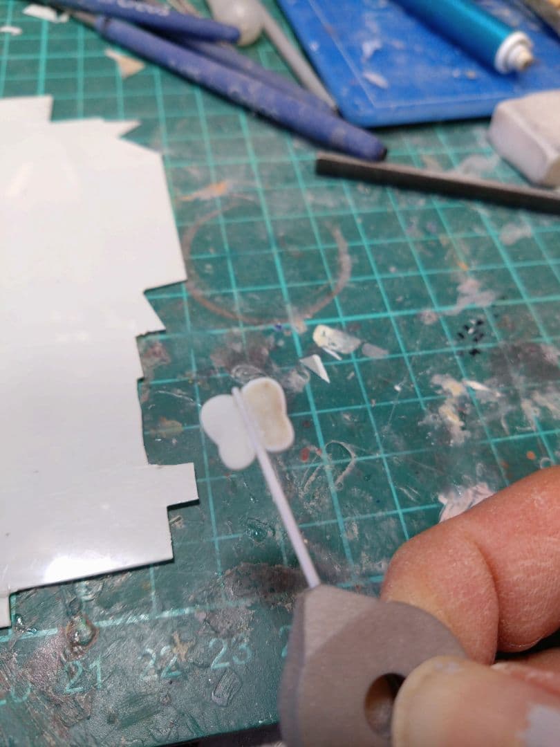 ミニロボダッチ　スモウロボ、タマゴロー、ドラタロー3点セット(土台付き)