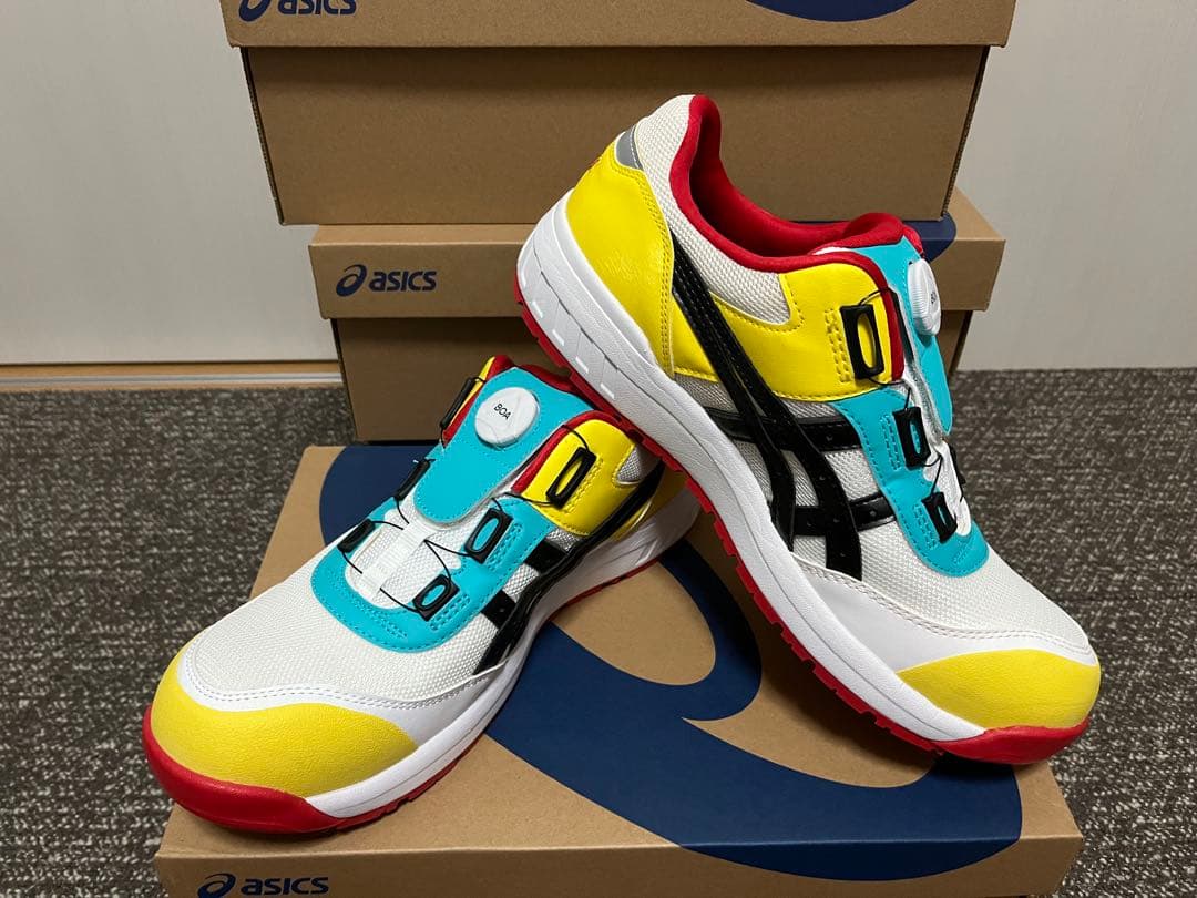 1/3まで出品　アシックス　安全靴　ウィンジョブ　BoA　cp209　限定カラー